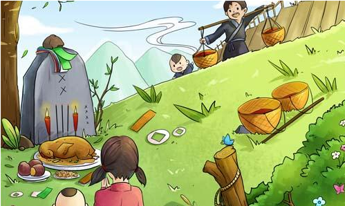 农村俗语“清明上坟禁忌多，三吃三做福运至”，分别指的是什么？