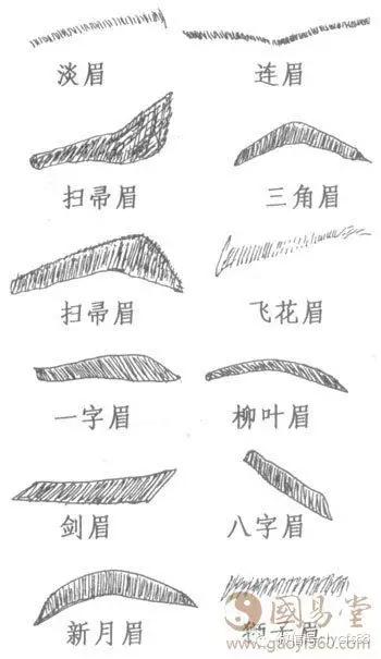 面相眉毛看一个人的脾气