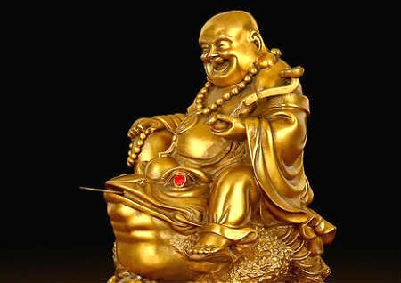 风水摆件之笑佛摆件摆放位置